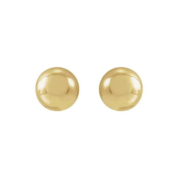 14k yellow gold 3 mm ball stud earrings Lake Saint Louis Jewelers Lake Saint Louis, MO