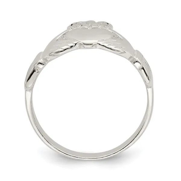 Sterling silver Claddagh Ring. Image 2 Lake Saint Louis Jewelers Lake Saint Louis, MO