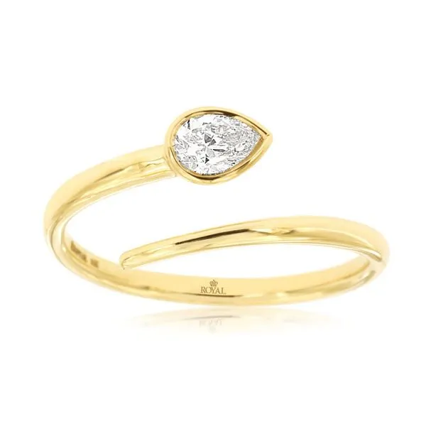 14k yellow gold natural diamond ring Lake Saint Louis Jewelers Lake Saint Louis, MO