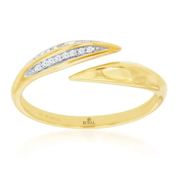 14K yellow gold natural diamond ring Lake Saint Louis Jewelers Lake Saint Louis, MO