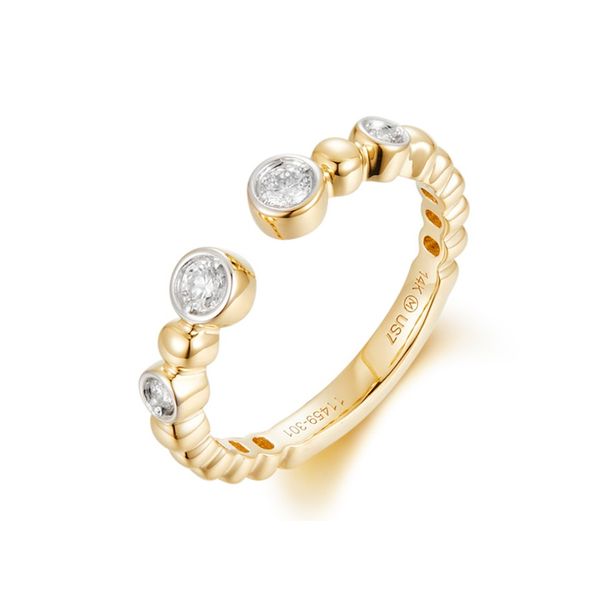14k yellow gold natural diamond ring. Lake Saint Louis Jewelers Lake Saint Louis, MO