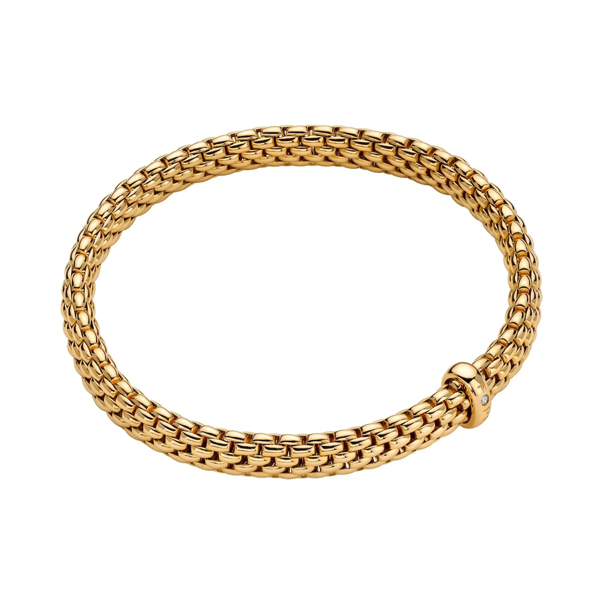 FOPE Vendome Flex'it Yellow Gold Bracelet Size S La Mine d'Or Moncton, NB