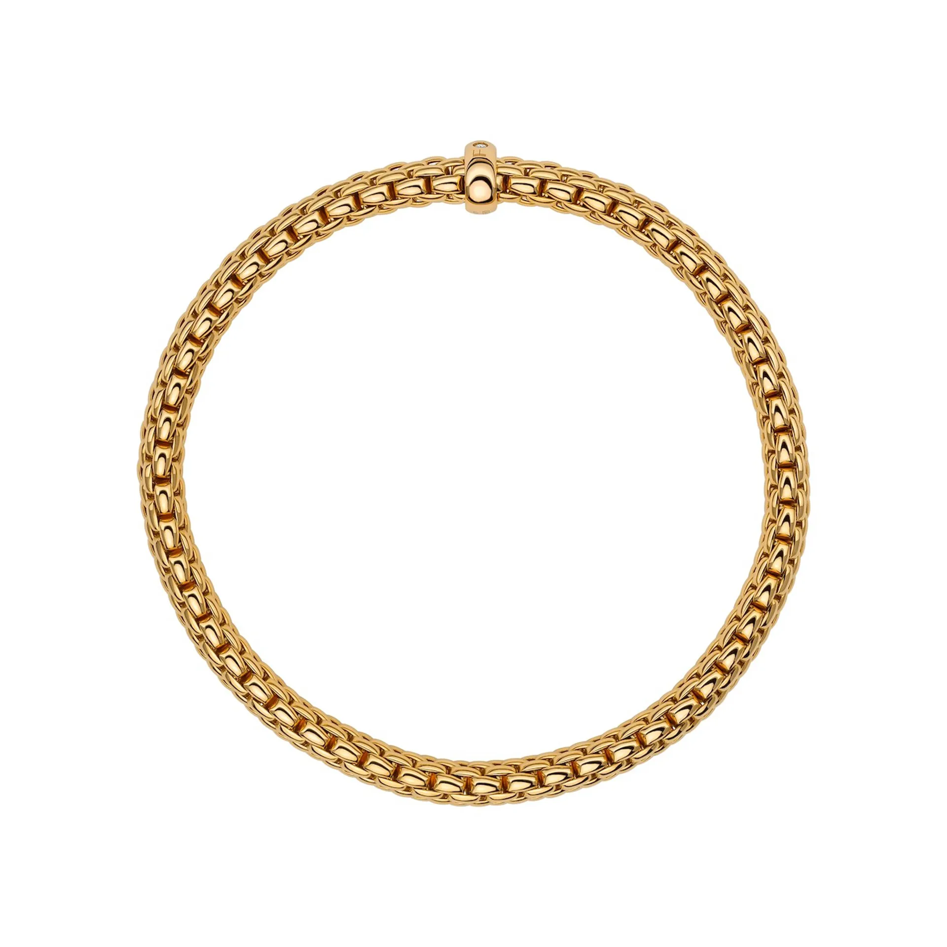 FOPE Vendome Flex'it Yellow Gold Bracelet Size S Image 2 La Mine d'Or Moncton, NB
