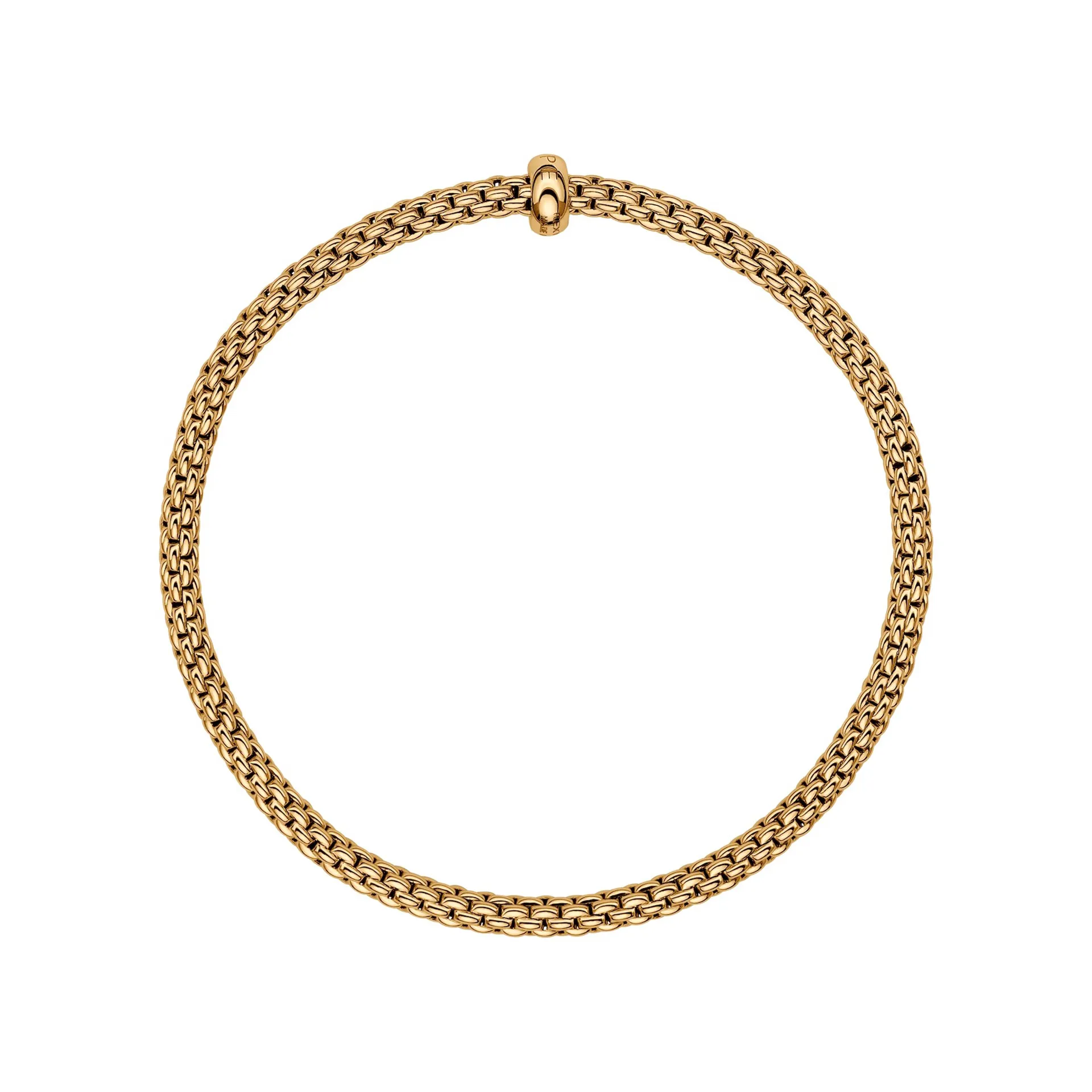 FOPE Prima Flex'it Yellow Gold Diamond Bracelet Size S Image 2 La Mine d'Or Moncton, NB