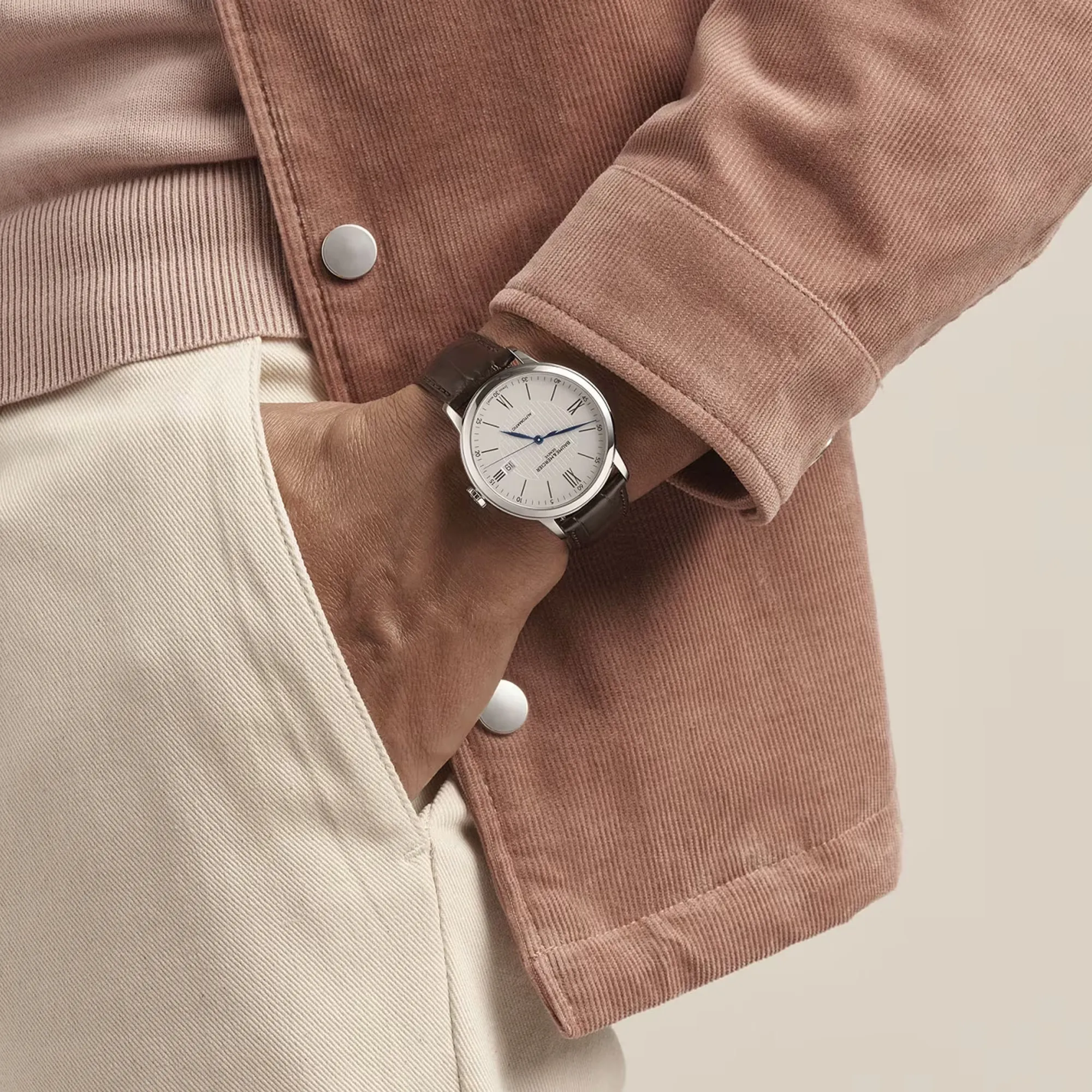 Baume & Mercier Classima Automatic Watch White Dial 40mm Image 4 La Mine d'Or Moncton, NB
