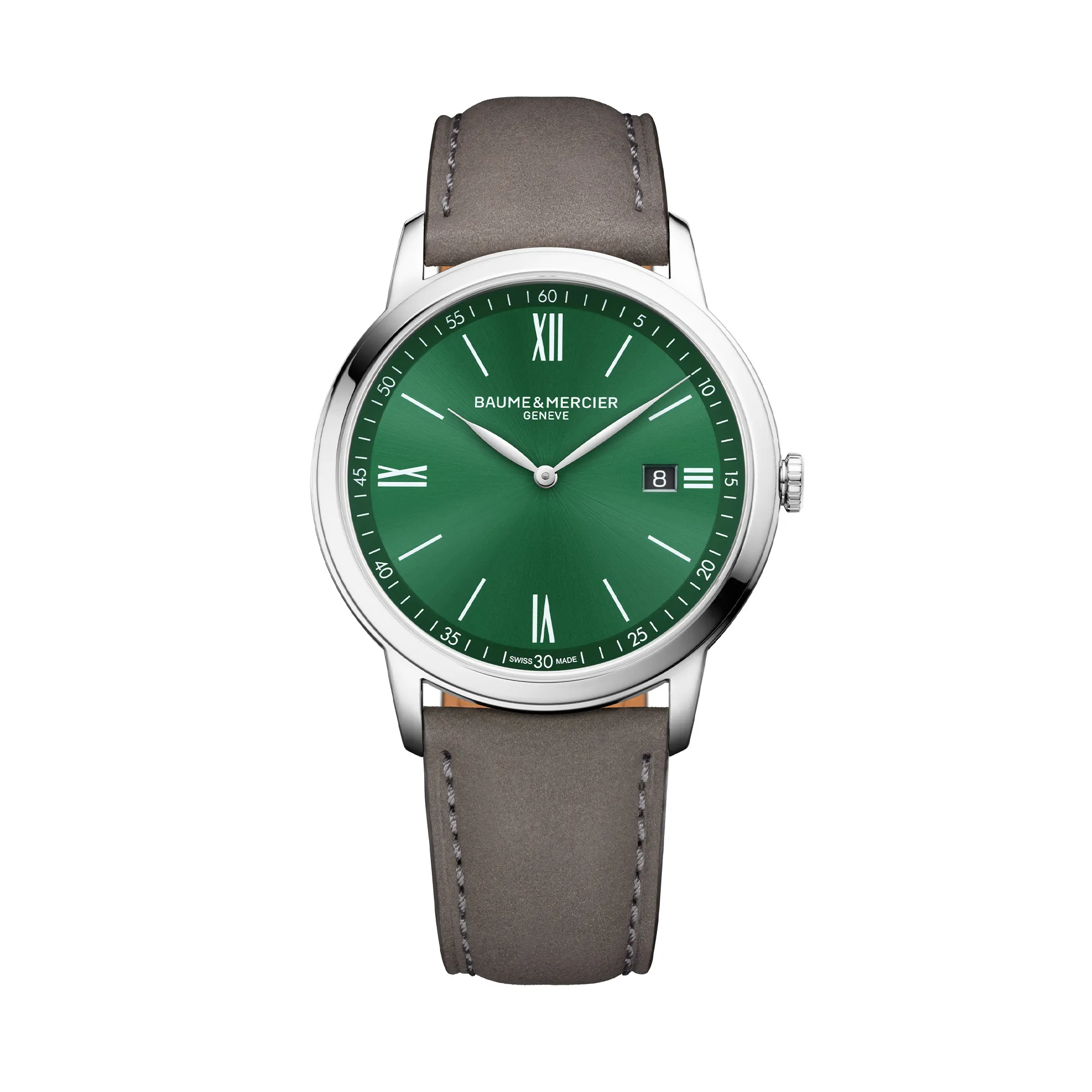 Baume & Mercier Classima Quartz Watch Green Dial 42mm La Mine d'Or Moncton, NB
