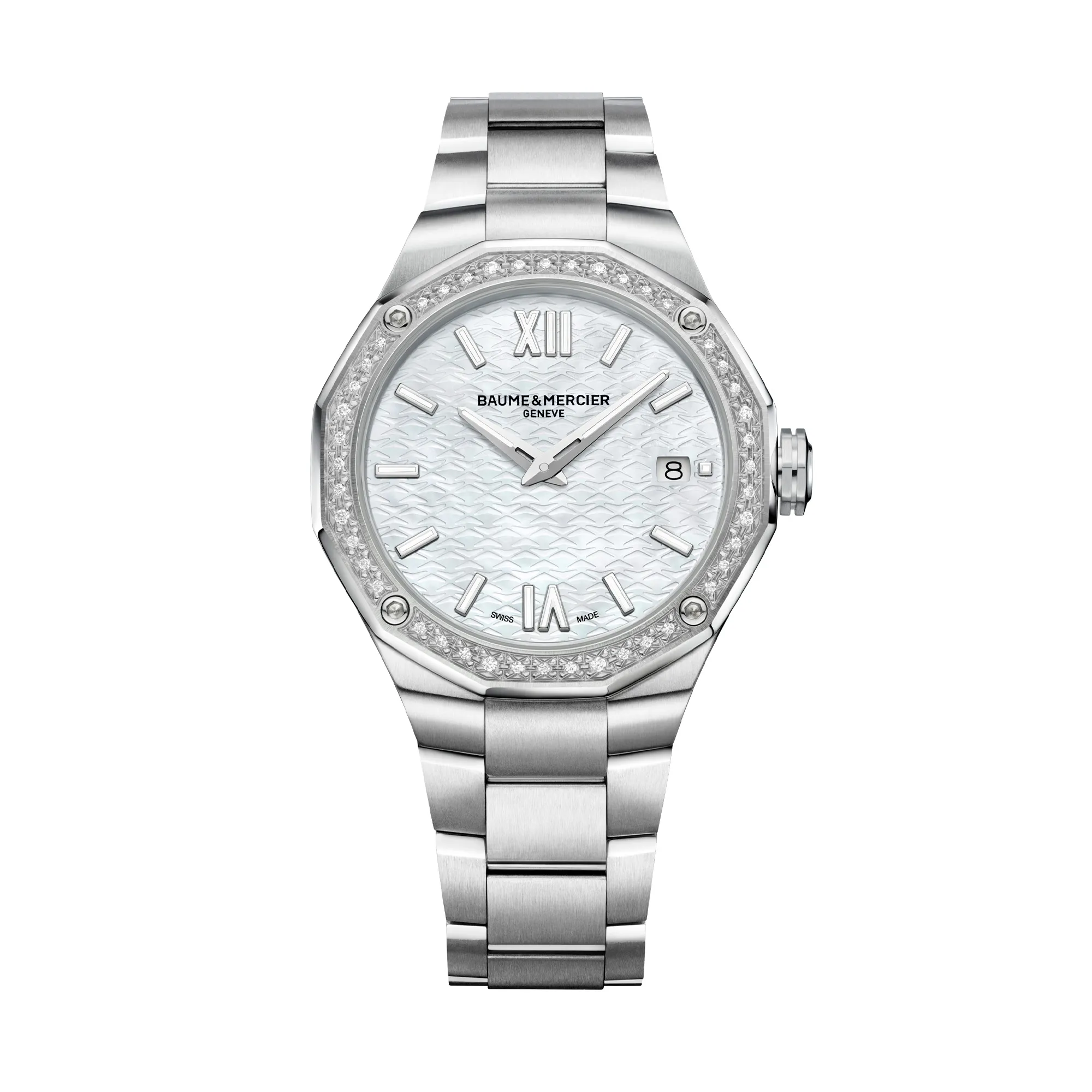 Baume & Mercier Riviera Quartz Watch M.O.P. Dial 36mm La Mine d'Or Moncton, NB