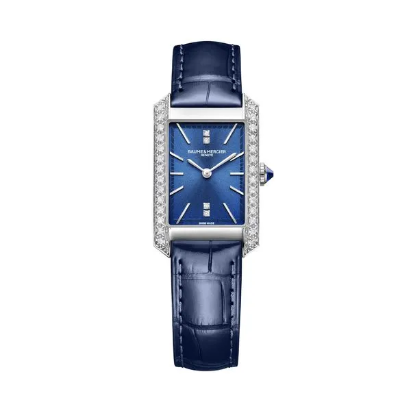Baume & Mercier Hampton Ladies Quartz Watch Diamond Set La Mine d'Or Moncton, NB