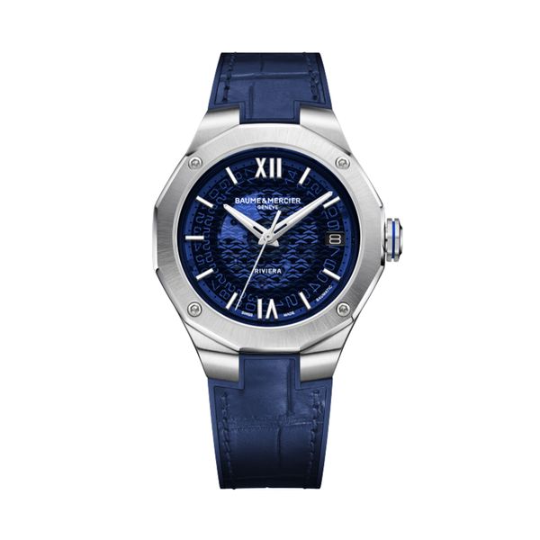 Baume & Mercier Riviera Automatic Watch Blue Dial La Mine d'Or Moncton, NB