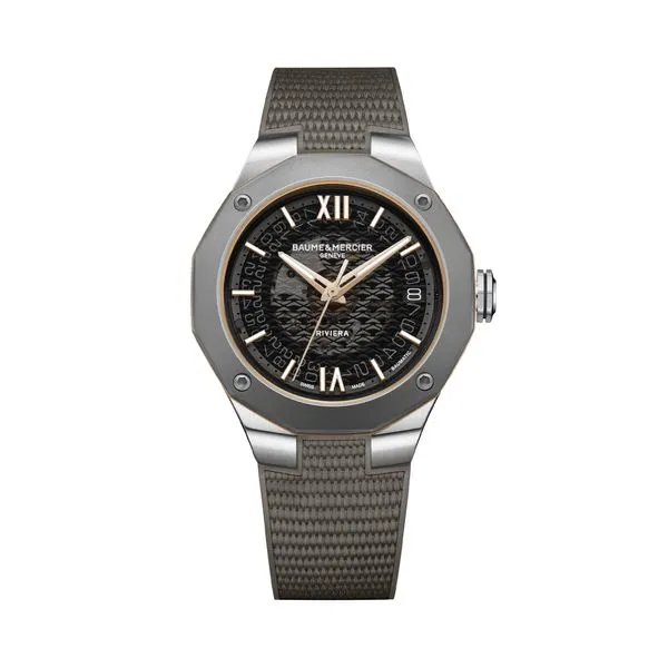 Baume & Mercier Riviera Automatic Watch Grey Dial La Mine d'Or Moncton, NB