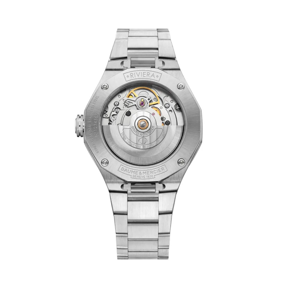 Baume & Mercier Riviera Automatic Watch Terracotta Dial 36mm Image 2 La Mine d'Or Moncton, NB