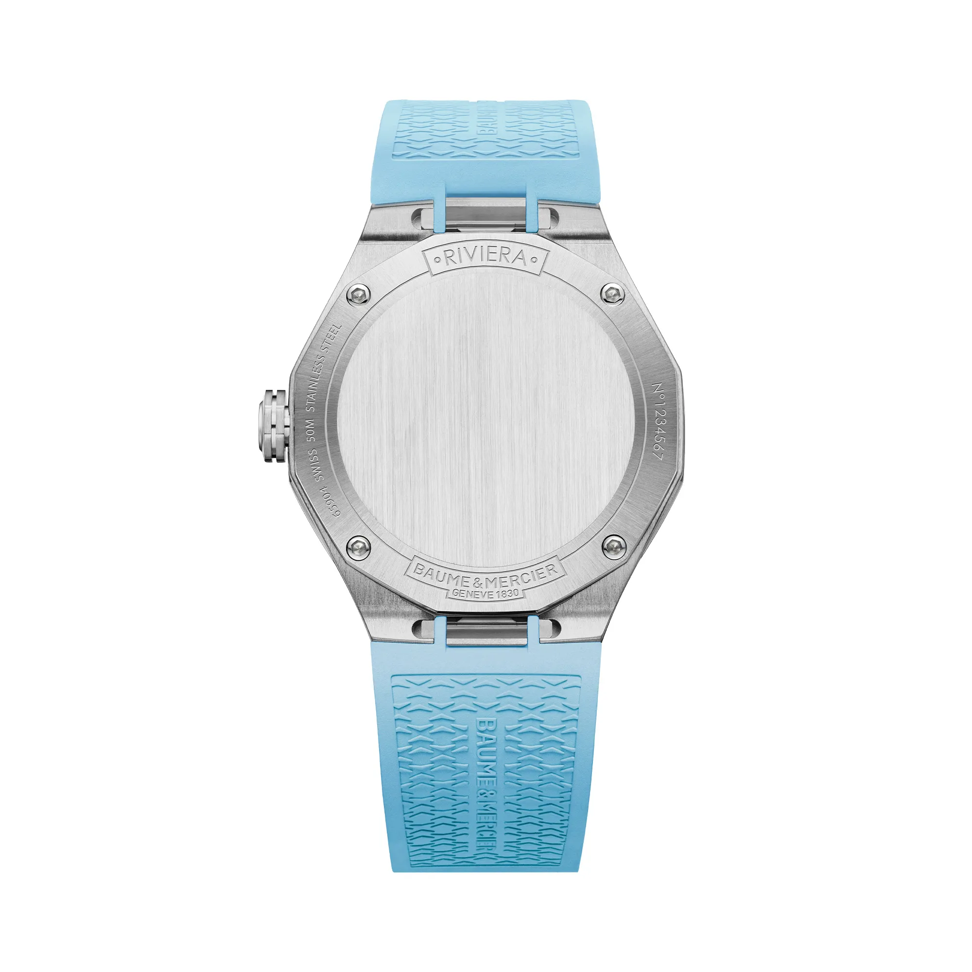 Baume & Mercier Riviera Quartz Watch Azure Blue Dial 36mm Image 2 La Mine d'Or Moncton, NB
