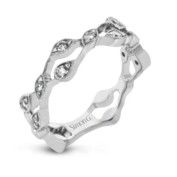 0.28tw Estate Simon G Stackable Diamond Ring La Mine d'Or Moncton, NB