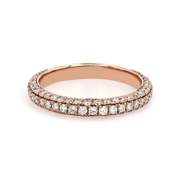 0.70ct Round Brilliant Diamond Pave Band La Mine d'Or Moncton, NB