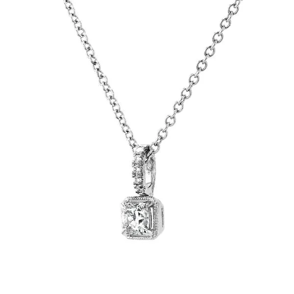 0.25tw Forevermark Black Label Square Pendant Image 2 La Mine d'Or Moncton, NB