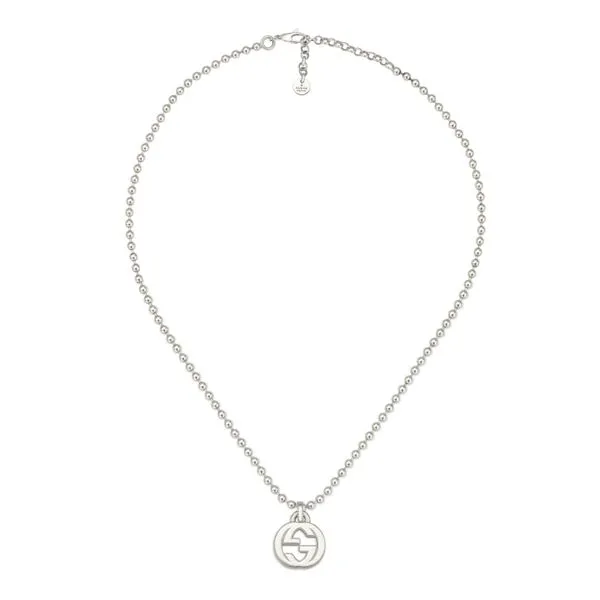 Gucci Interlocking G Sterling Silver Ball Necklace La Mine d'Or Moncton, NB
