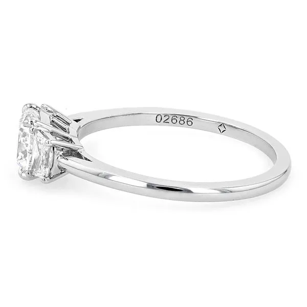 1.00tw De Beers Forevermark Diamond Trinity Engagement Ring Image 2 La Mine d'Or Moncton, NB
