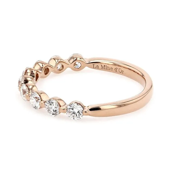 0.75tw Always Single Shared Claw Diamond Band Image 2 La Mine d'Or Moncton, NB