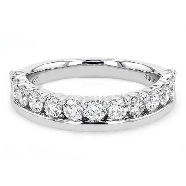 1.00tw Diamond Round Brilliant Anniversary Bar Band Image 2 La Mine d'Or Moncton, NB