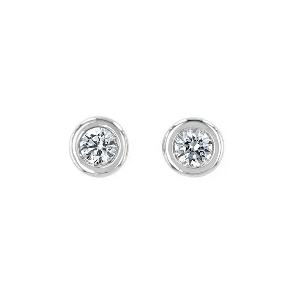 0.80tw Diamond Round Stud Earrings La Mine d'Or Moncton, NB