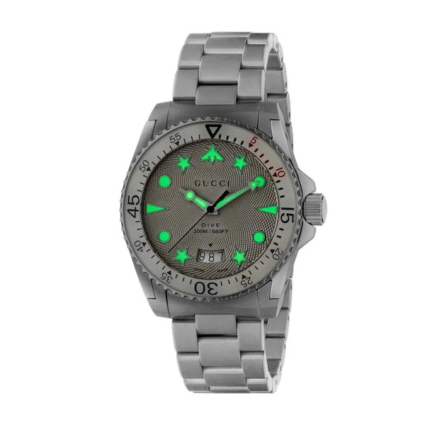 Gucci Dive XL Stainless Steel Watch 45mm Image 2 La Mine d'Or Moncton, NB