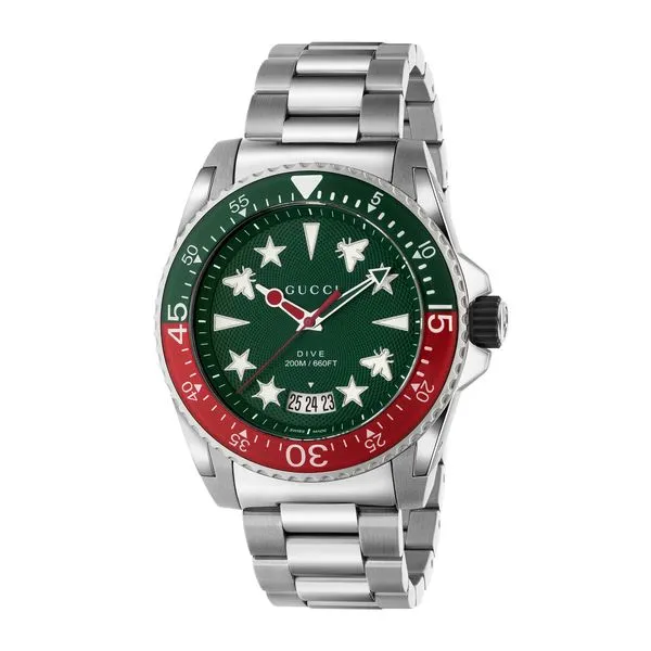 Gucci Dive XL Stainless Steel Watch 45mm La Mine d'Or Moncton, NB