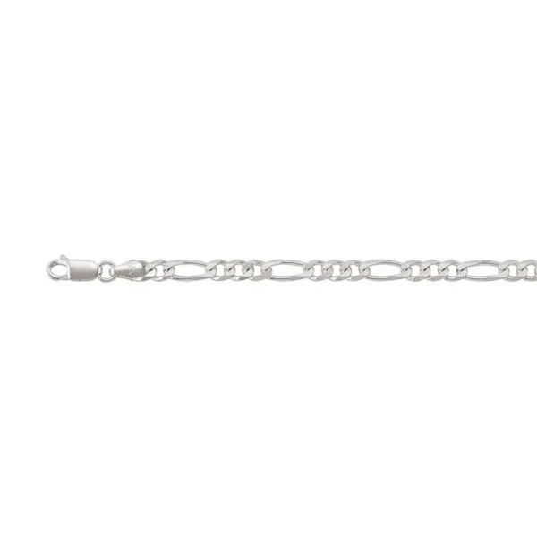 Sterling Silver Solid Figaro Chain 18" La Mine d'Or Moncton, NB