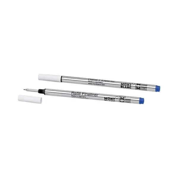 Montblanc 2 Pack Fineliner Refills Royal Blue (M) Image 2 La Mine d'Or Moncton, NB