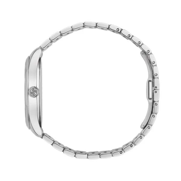 Gucci G-Timeless Silver Bee Dial Stainless Steel Watch 38mm Image 3 La Mine d'Or Moncton, NB