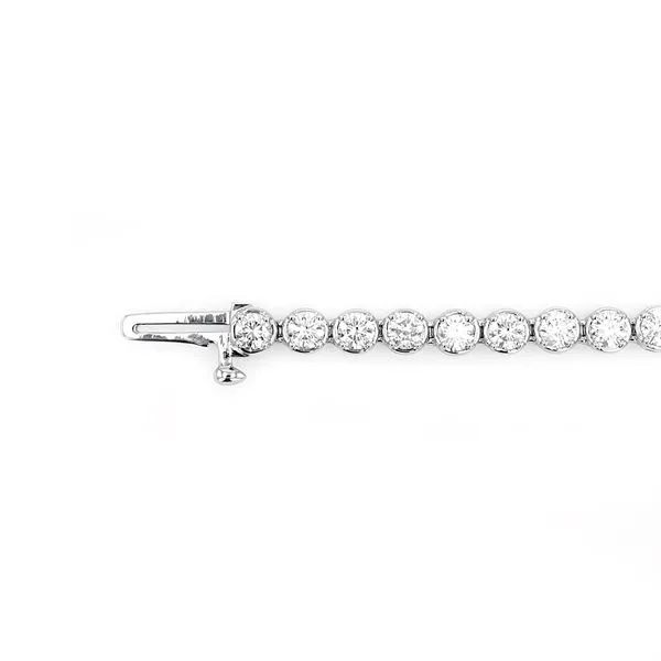 5.00ct Round Diamond Tennis Bracelet 7" Image 2 La Mine d'Or Moncton, NB