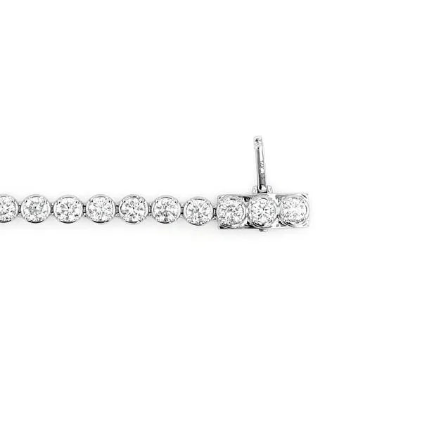 5.00ct Round Diamond Tennis Bracelet 7" Image 3 La Mine d'Or Moncton, NB
