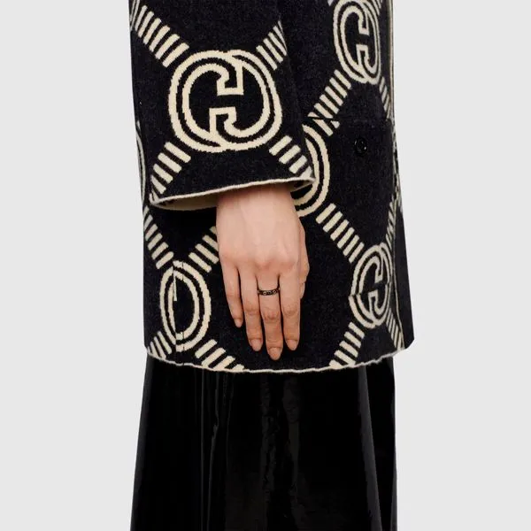 Gucci Icon Ring Black Corundum, Size 7.5 Image 5 La Mine d'Or Moncton, NB