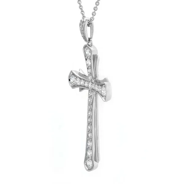 1.00tw Diamond Cross Pendant Image 2 La Mine d'Or Moncton, NB