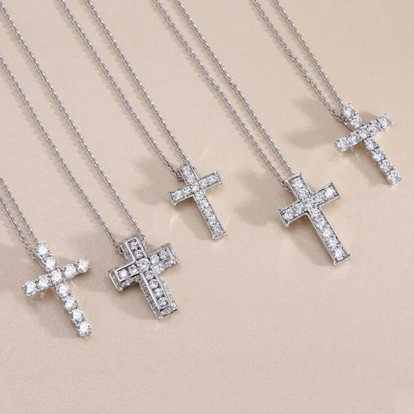 0.30tw Diamond Cross Pendant Image 3 La Mine d'Or Moncton, NB