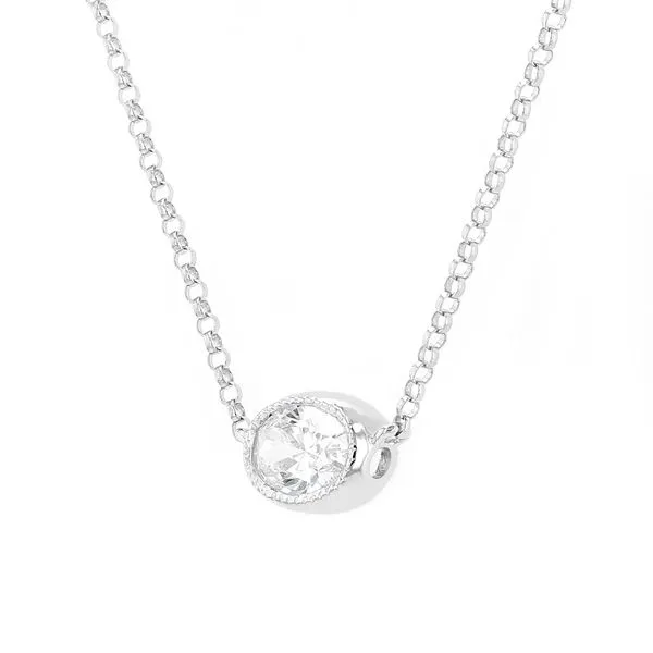 0.50ct Diamond Oval Necklace Image 2 La Mine d'Or Moncton, NB