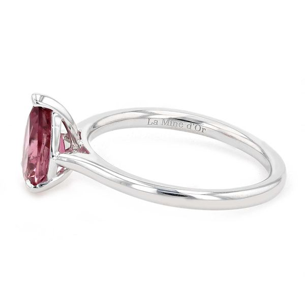 1.18ct Pink Tourmaline Solitaire Ring Image 2 La Mine d'Or Moncton, NB