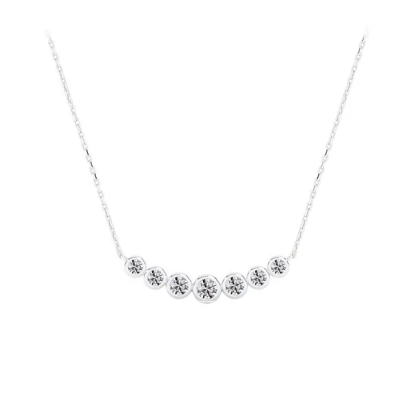 0.78tw De Beers Forevermark Diamond Bezel Necklace La Mine d'Or Moncton, NB