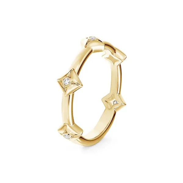 0.05tw De Beers Forevermark Icon Diamond Station Band Image 2 La Mine d'Or Moncton, NB