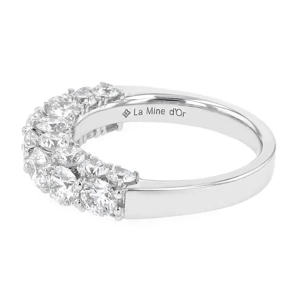 3.10tw Diamond Seamless Set Fashion Ring Image 2 La Mine d'Or Moncton, NB