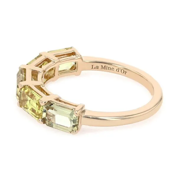 3.07tw Yellow Sapphire Fashion Ring Image 2 La Mine d'Or Moncton, NB