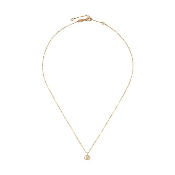 18kt Rose Gold Gucci Running G Necklace La Mine d'Or Moncton, NB