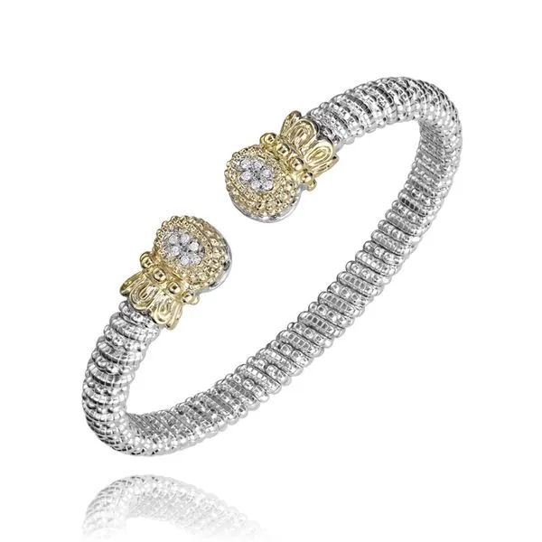 0.09tw Vahan Diamond Bangle in Gold & Silver La Mine d'Or Moncton, NB