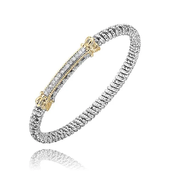 0.14tw Vahan Diamond Bangle in Gold & Silver La Mine d'Or Moncton, NB