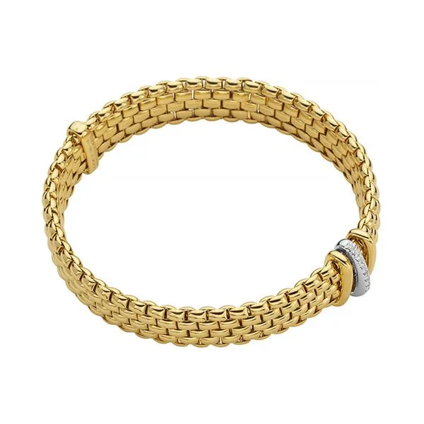 FOPE Panorama Flex'it Yellow Gold Diamond Bracelet La Mine d'Or Moncton, NB
