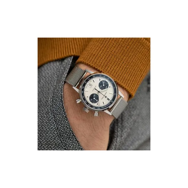 Hamilton American Classic Intra-Matic Chrono Watch White Dial 40mm Image 4 La Mine d'Or Moncton, NB