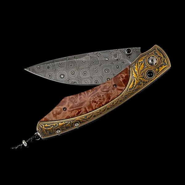 William Henry B12 Spearpoint Spring Rain Folding Knife La Mine d'Or Moncton, NB