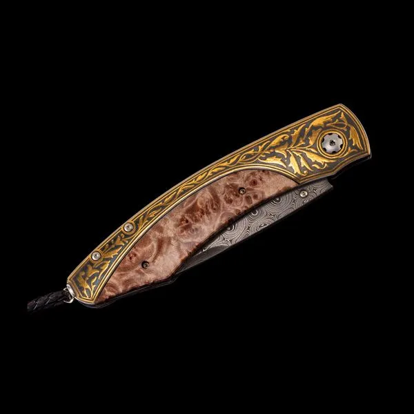 William Henry B12 Spearpoint Spring Rain Folding Knife Image 3 La Mine d'Or Moncton, NB