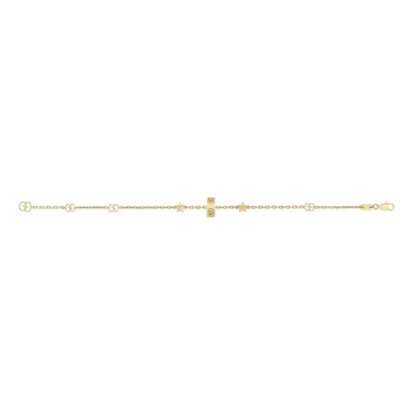 Gucci Icon 18kt Yellow Gold Star Bracelet Image 3 La Mine d'Or Moncton, NB