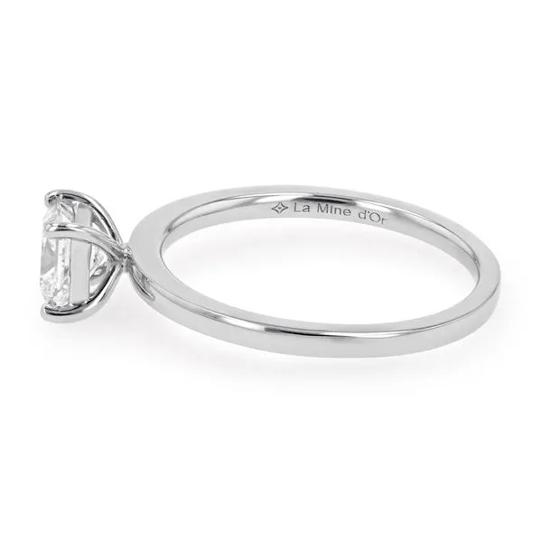 0.70ct Cairo Princess Diamond Solitaire Engagement Ring Image 2 La Mine d'Or Moncton, NB