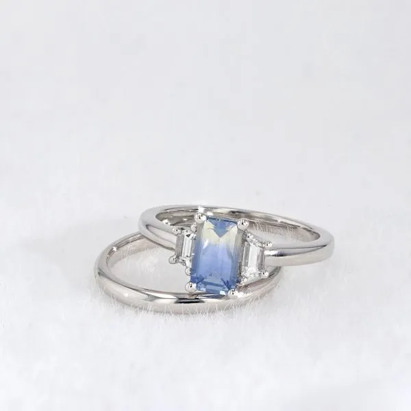 1.50tw Sapphire & Diamonds Trinity Fashion Ring Image 3 La Mine d'Or Moncton, NB